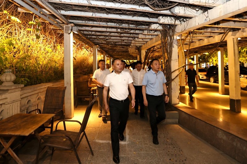 何树<font color='red'>平</font>主持召开“两江四岸”改造提升工作专题会并现场调研