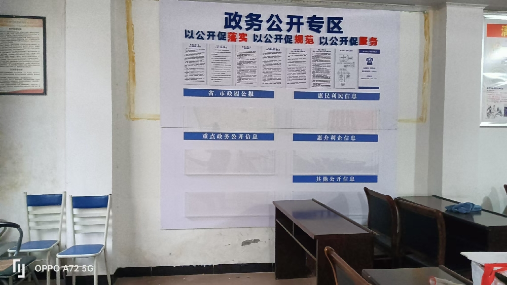 漓江镇漓江社区政务公开专区建设