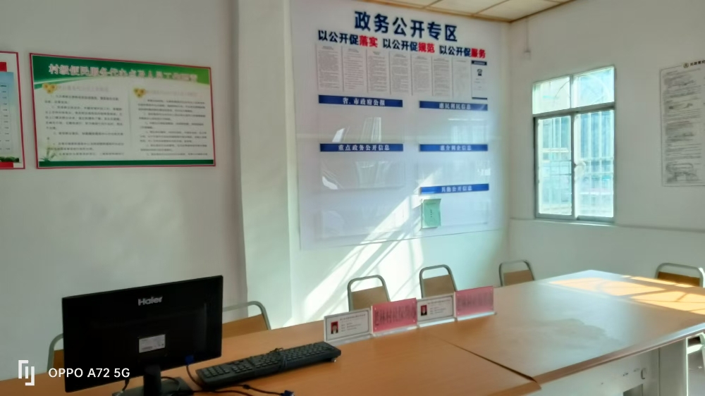 漓江镇老林村政务公开专区建设