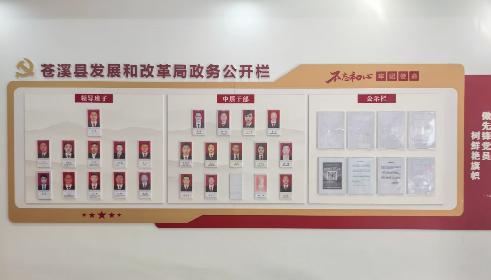 县发展和改革局政务公开专区建设