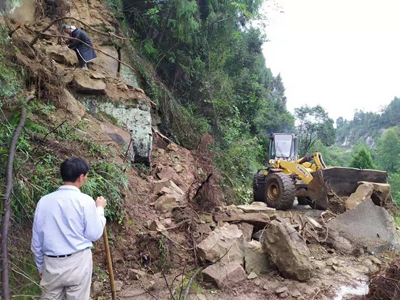 <font color='red'>东</font>溪镇：积极做好防汛救灾工作